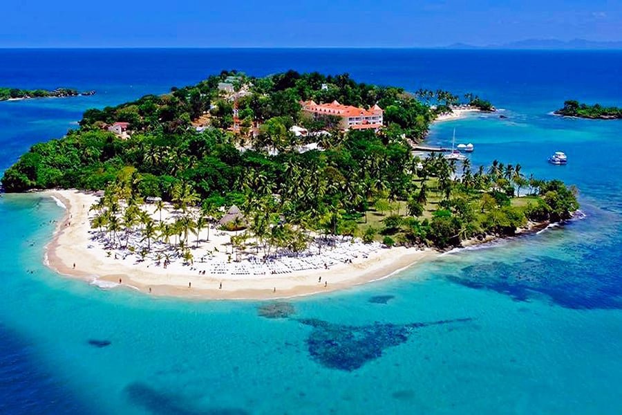 Cayo Levantado Island Tour in Samana Bay.