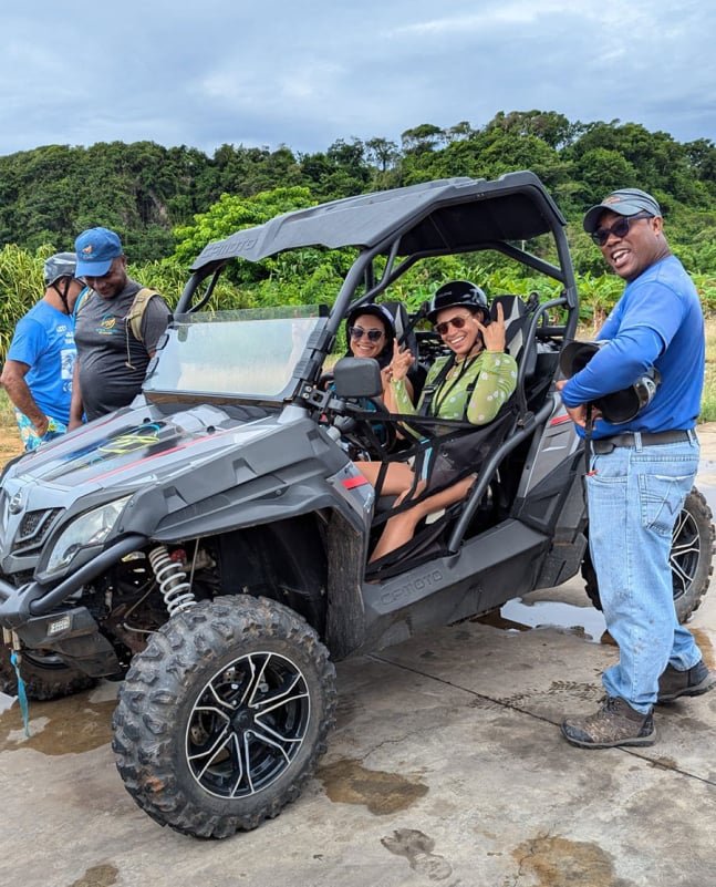 Buggy Tour to Playa Rincon Samana Dominican Republic.